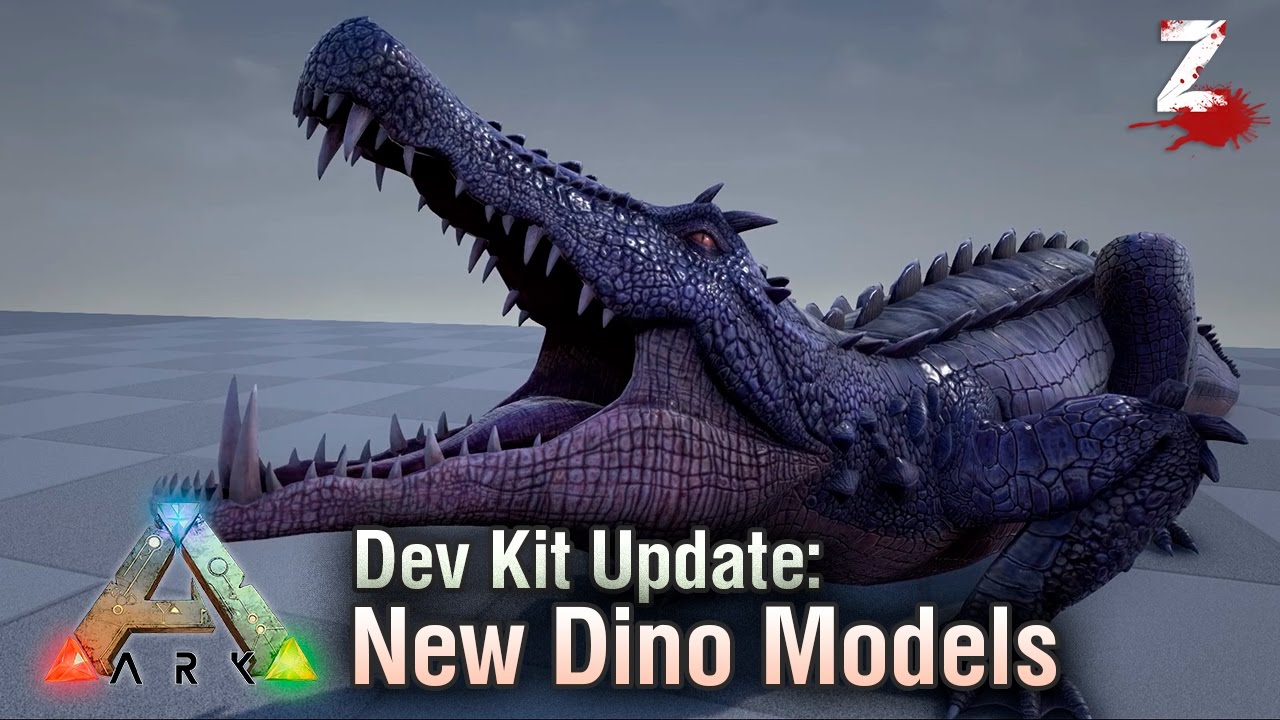 Kaprosuchus, Iguanodon, Megatherium, Microraptor, Pachyrhinosaurus, Leedsichthys. ARK: Dev Kit смотреть онлайн