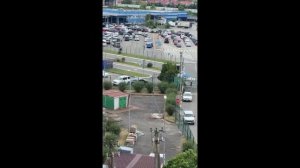 Очереди в Абхазию в Краснодарском крае
