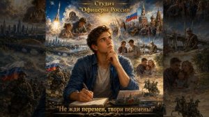 Студия «Офицеры России» - Не жди перемен, твори перемены! (С) автор Лик Д.С.