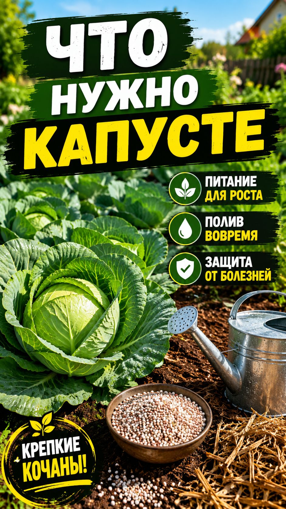 Что нужно капусте