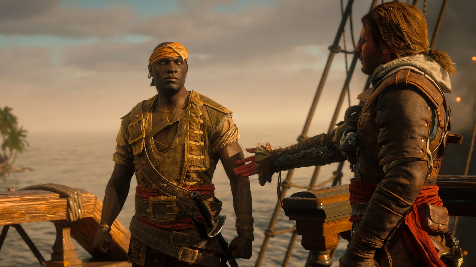 Assassin's Creed Black Flag Resynced (PS5 Pro) - 3 серия - Знакомимся с Адевале