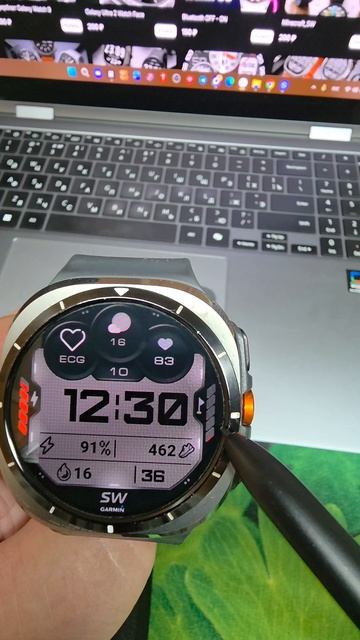 OLED Monochrome Wear OS