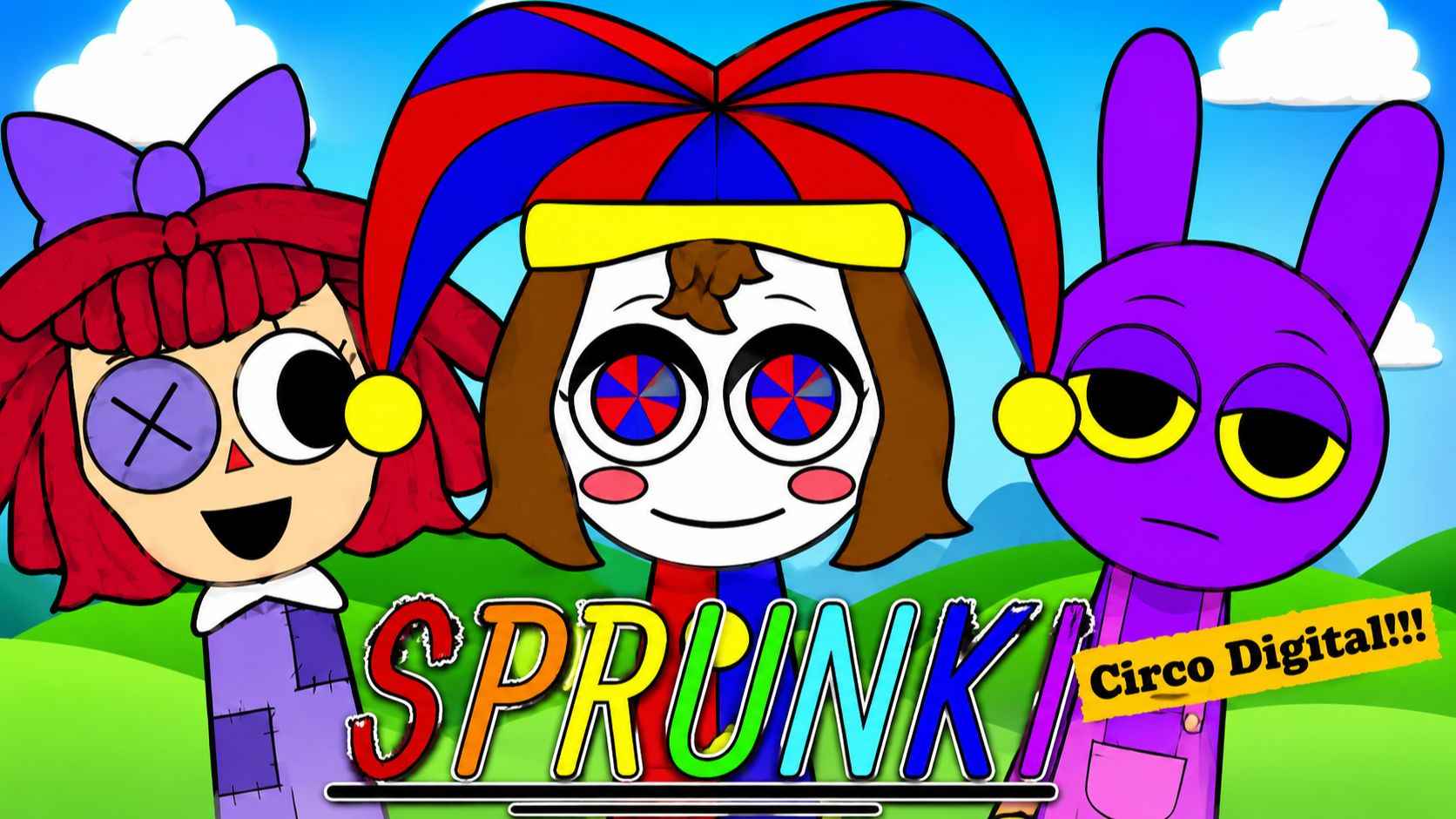 FULL GAME ‼️ All Sprunki Circo Digital!!! 🎪 (ALL CHARACTERS & PHASES) #sprunki смотреть онлайн