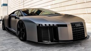 Audi Nuvolari V8 2027 — звук интерьер и экстерьер