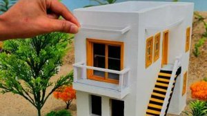 😱 Дом мечты! Два этажа, красивый балкон и лестница! 🏡💖