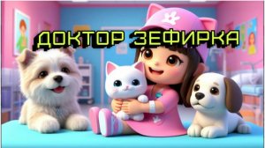 🏥 ДОКТОР ЗЕФИРКА | Лечим всех в больнице для животных! 🐾