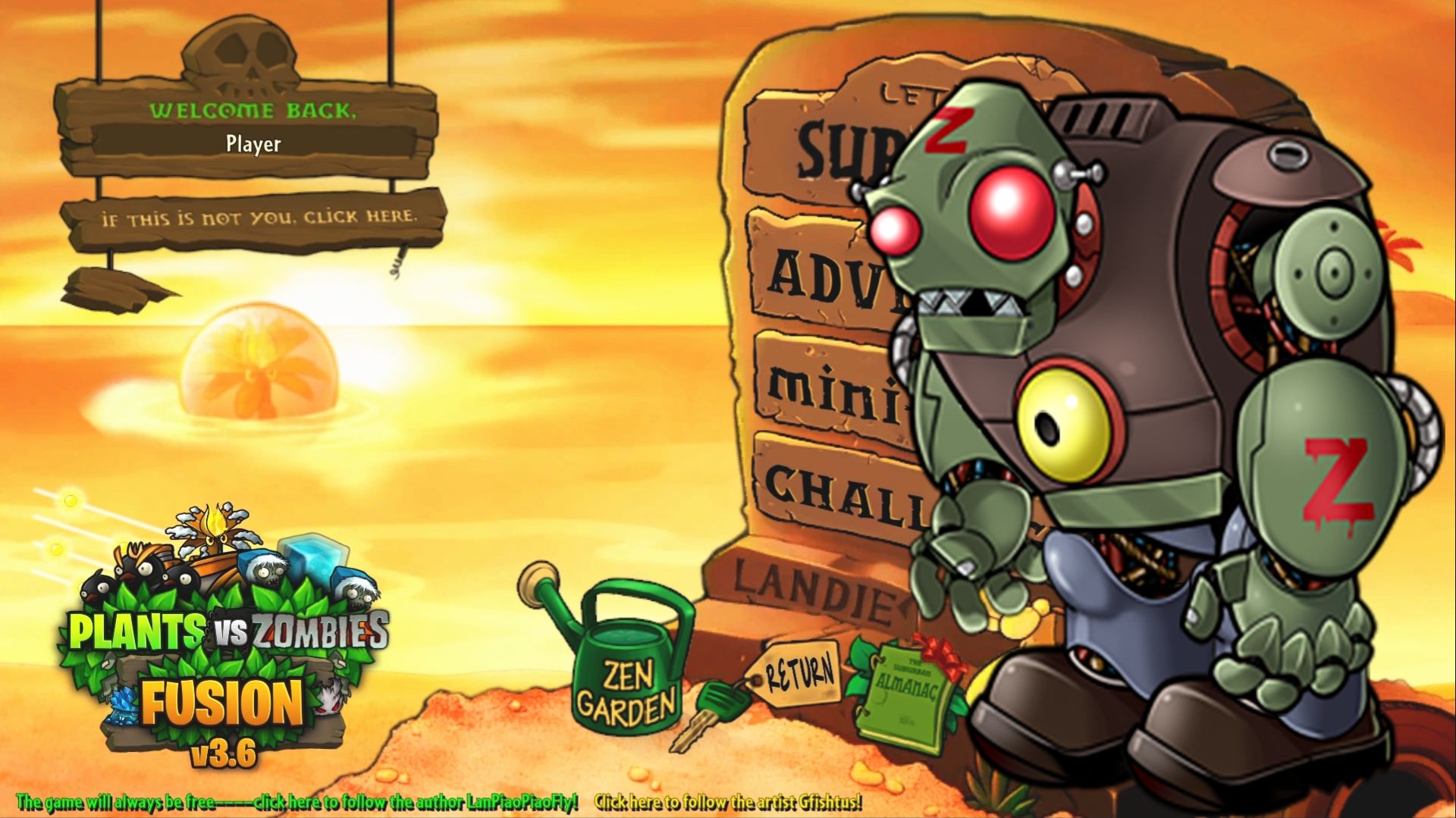PvZ Fusion 3.6.1 Растения против Зомби Plants vs Zombies ПвЗ битва прохождение топ смотреть онлайн
