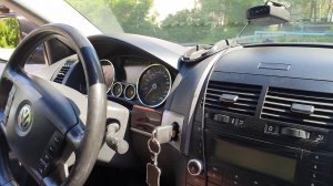 VW Touareg отключение датчиков износа тормозных колодок