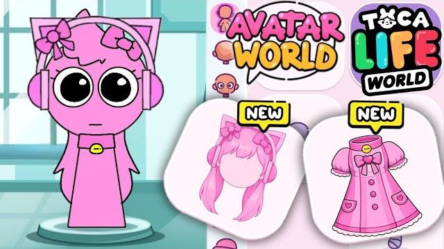 КАК СДЕЛАТЬ НОВУЮ МИЛУЮ ПИНКИ КАВАЙ В AVATAR WORLD И TOCA BOCA WORLD 🩷😍🌎 смотреть онлайн