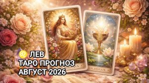 ♌ ЛЕВ ✨ ТАРО ПРОГНОЗ ✨ АВГУСТ 2026