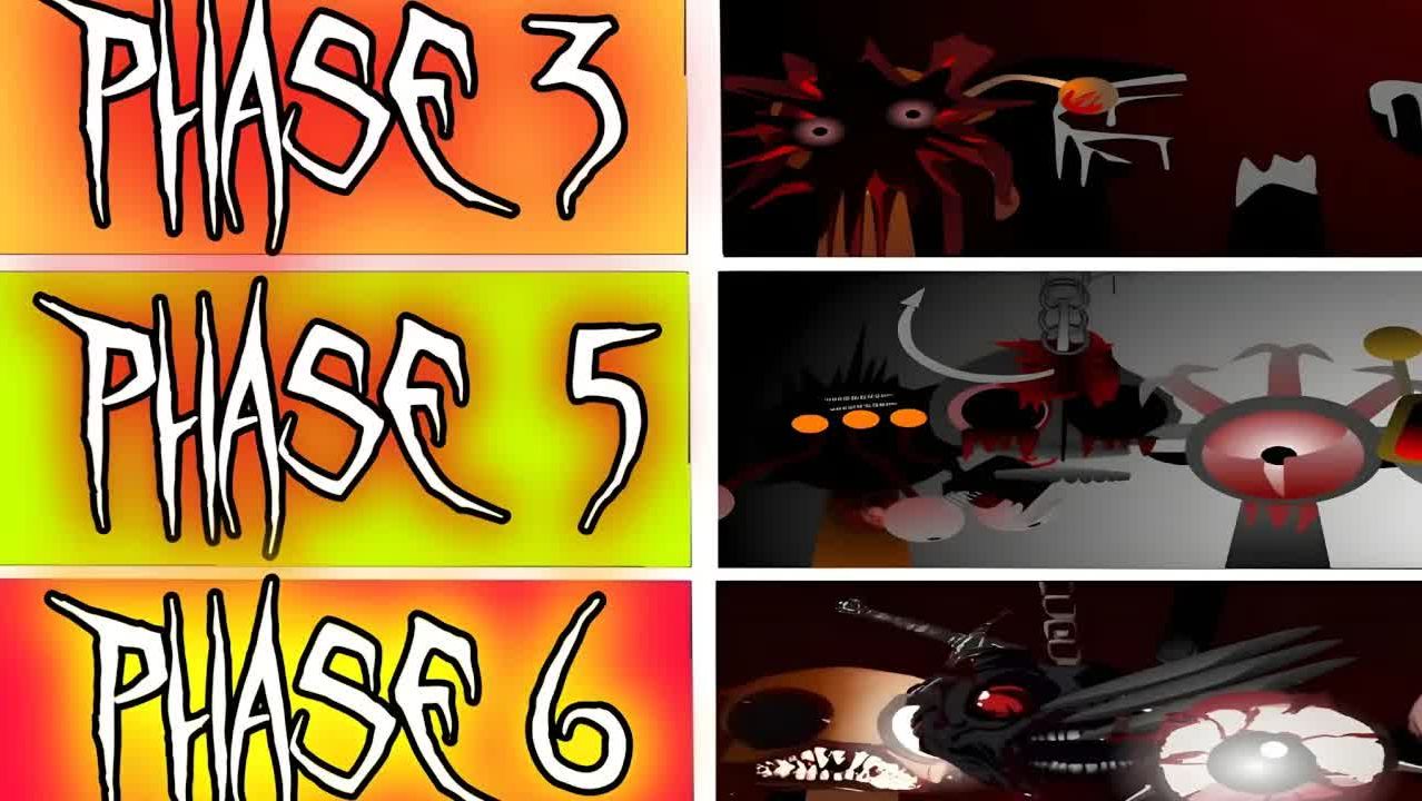 Sprunki Фаза 3 vs Sprunki Фазы 5 vs Sprunki Фазы 6 vs Sprunki Фазы 7｜ В Incredibox Sprunki Mix смотреть онлайн