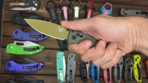 Нож реплика Benchmade 535 Bugout Tactical Green А+++ - обзор!