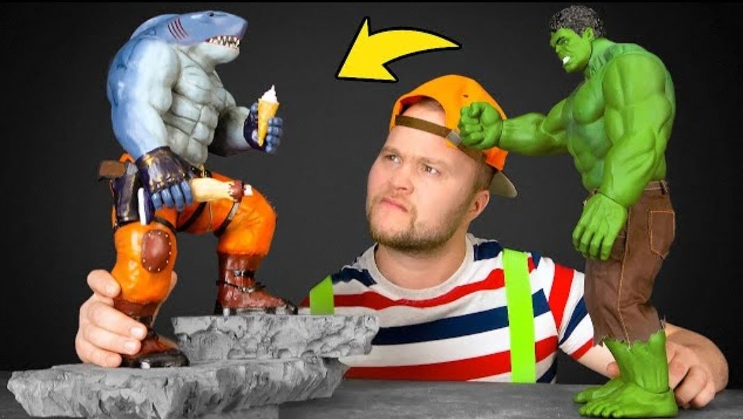 От Халка до Короля Акул! Страшные.