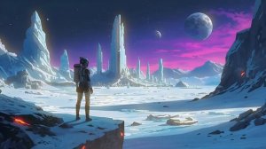 CRYOSTAR ｜ Retro Cyberpunk Synthwave for Night Drive, Deep Focus & Flow State