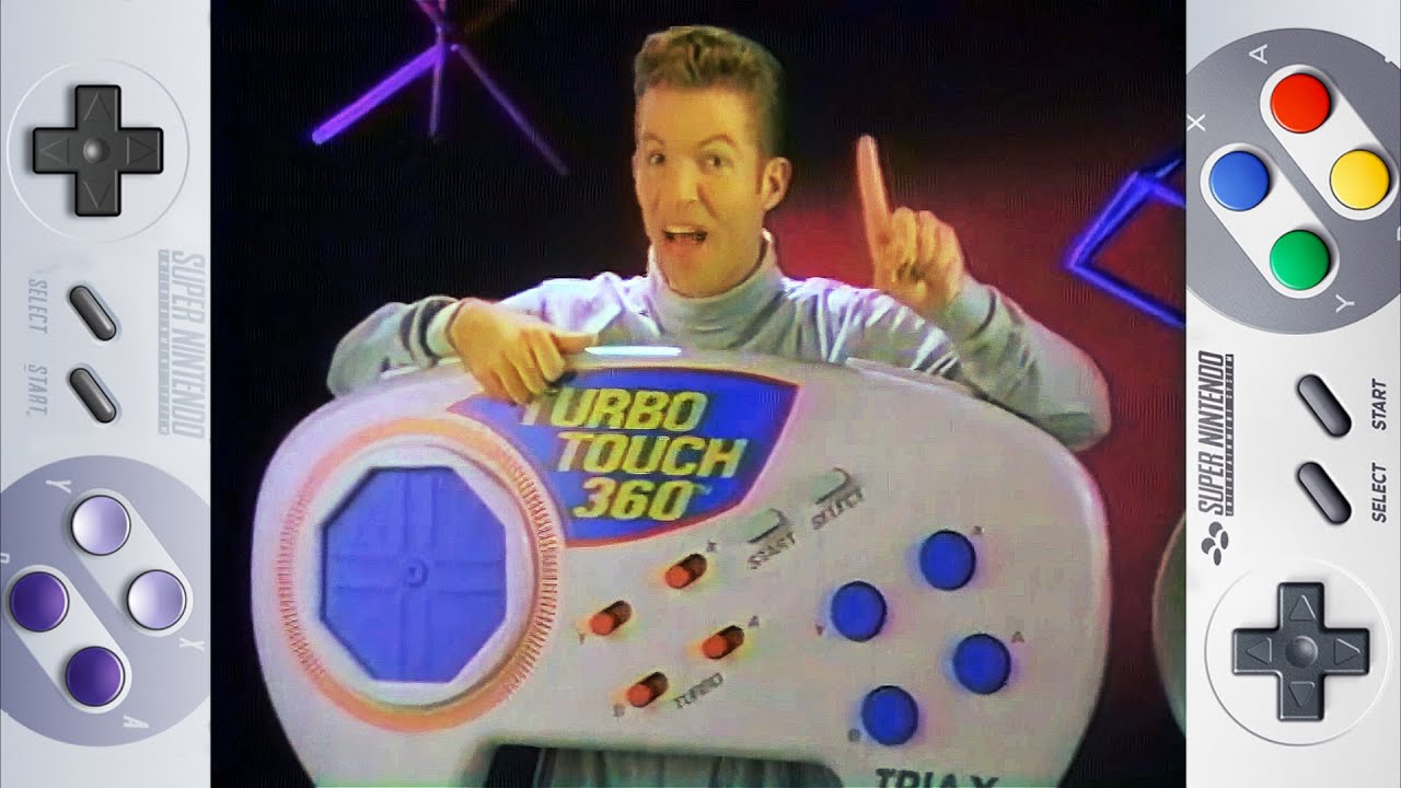 Turbo Touch 360 vs Original Controller "I Can't" (Super Nintendo\Sega Genesis\Commercial) Full HD смотреть онлайн