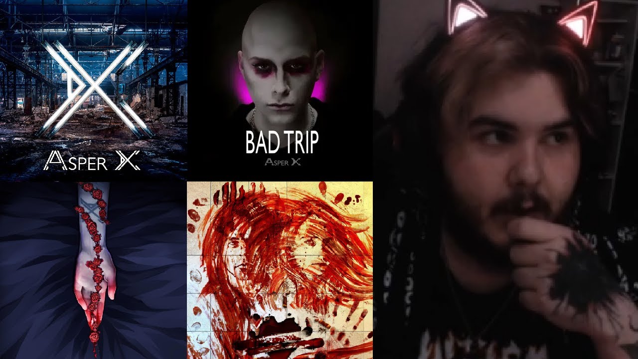 реакция на Asper X - Надо улыбаться, Смерть луны, Bad Trip, Шрам, Всё что должно умереть смотреть онлайн