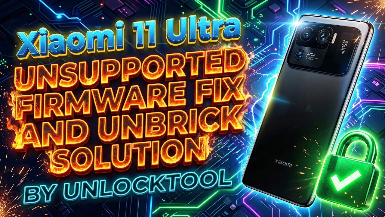 Unbrick Xiaomi 11 Ultra in Minutes | UnlockTool Firmware Flash смотреть онлайн