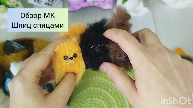 Обзор игрушек по МК Шпиц спицами Обзор игрушек по МК Шпиц спицами