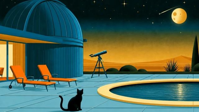 Your Lunar Lounge Observatory ｜ 1950s Atomic Age Exotica & Atomic Jazz ｜ смотреть онлайн