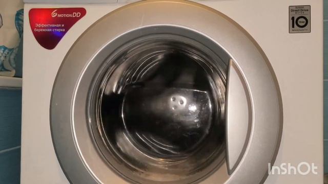 стирка на LG FH2H3ND1на 6kg хлопок 40 1200 смотреть онлайн