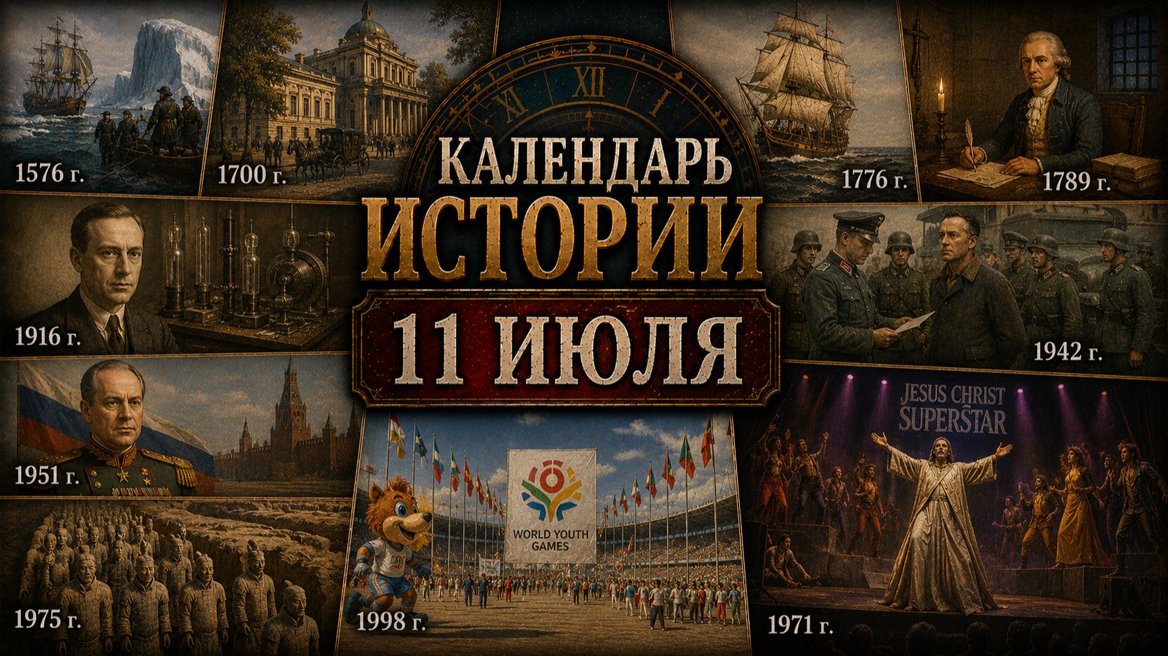 КАЛЕНДАРЬ ИСТОРИИ 11 ИЮЛЯ