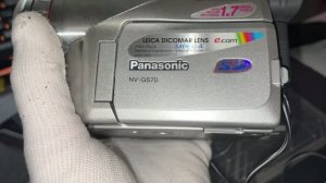 Распаковка старой miniDV камеры Panasonic NVGS70en