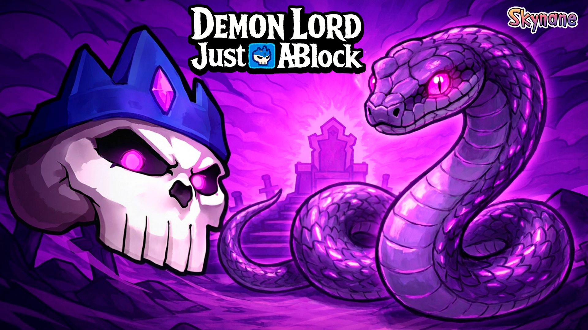 ДЕМОН ЛОРД ПРОТИВ ЗМЕЙКИ | Demon Lord: Just a Block [2] смотреть онлайн