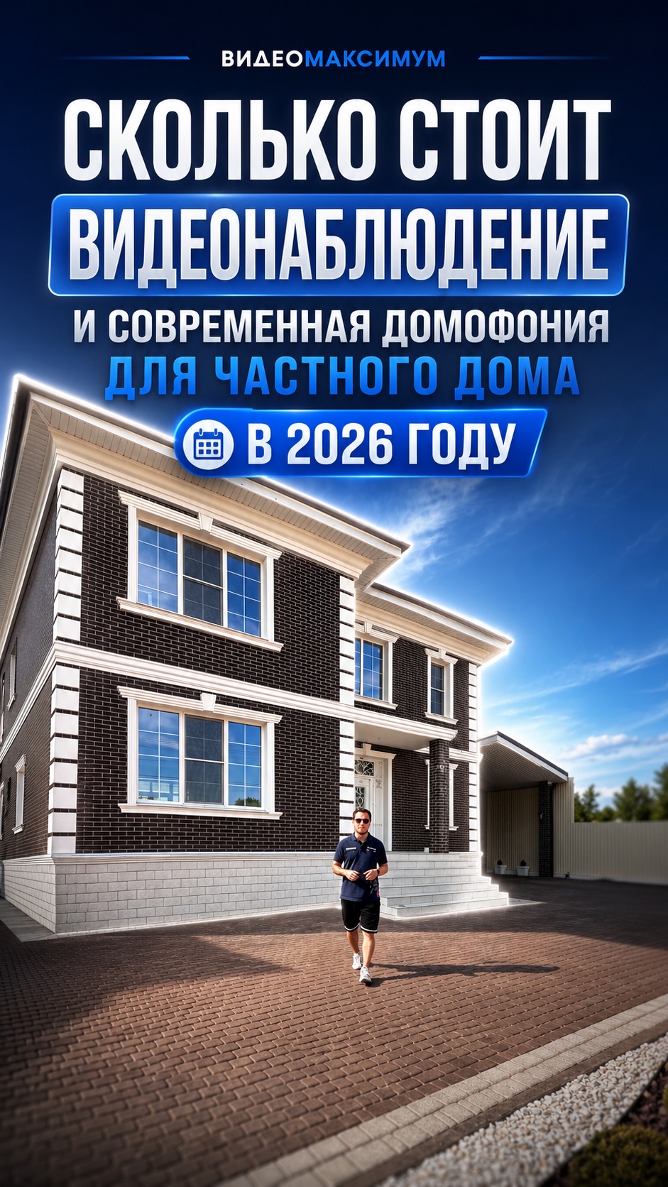 Сколько стоит видеонаблюдение и современная домофония для частного дома а 2026 году?