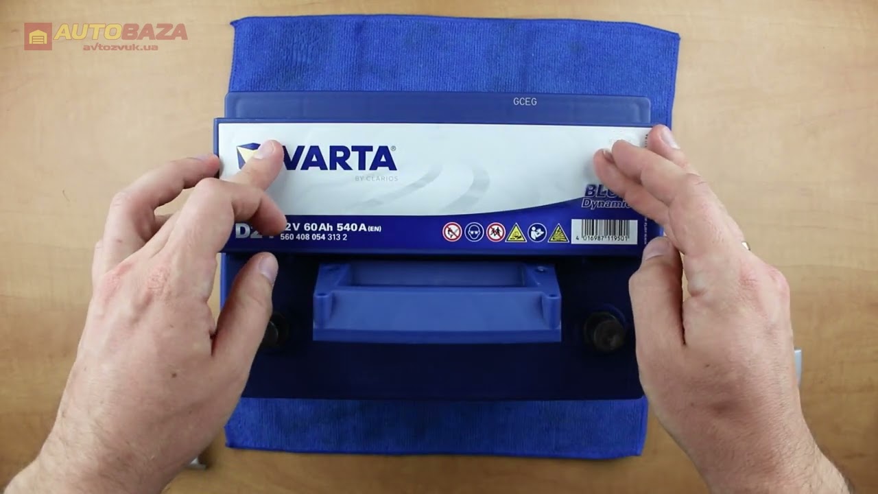Автомобільний акумулятор VARTA 6СТ-60 BLUE dynamic (D24) 560 408 054 смотреть онлайн
