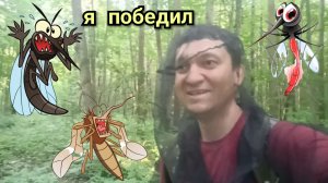 Нашёл лучшее средство от комаров/Проверил земляничную поляну/Поход 24.06.26