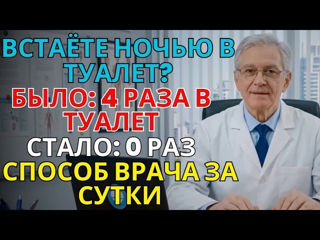 Частые ночные походы в туалет? Простой способ уже за 1 день — важно после 55 лет | ПАМЯТЬ И МОЗГ смотреть онлайн