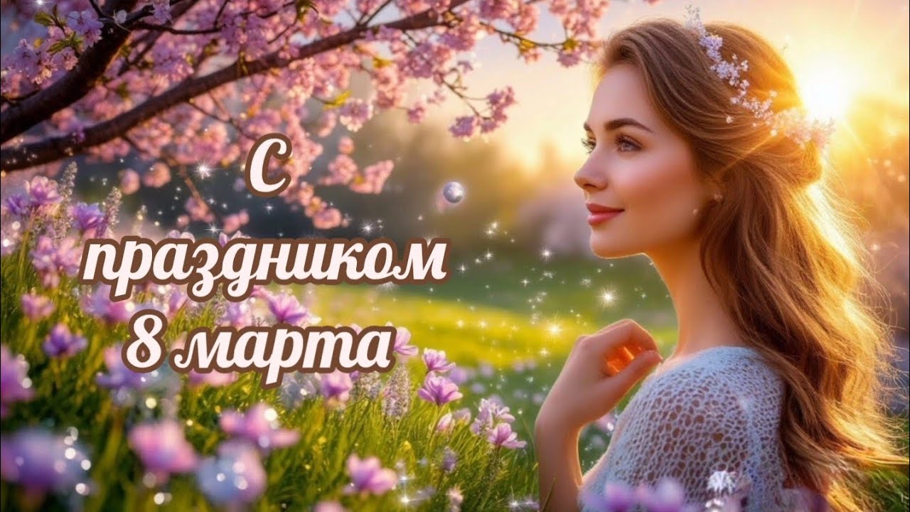 Самое нежное поздравление с 8 марта 🌸 Трогательное письмо женщине | Тёплые слова для любимых смотреть онлайн
