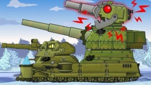Эмоциональный Фиджерон: Ремонт, битва и самоуничтожение - Мультики про танки