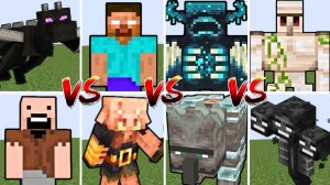 САМЫЙ МОЩНЫЙ ТУРНИР ПО МОБАМ ПО УМОЛЧАНИЮ (Minecraft Mob Battle)