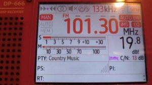 TR4 Owaz (Turkmenistan) 101,3 MHz (Es, ~1818 km)