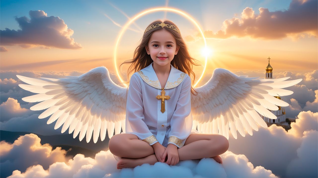0121 Девочка ангел.👼 0121 Angel girl.👼 смотреть онлайн