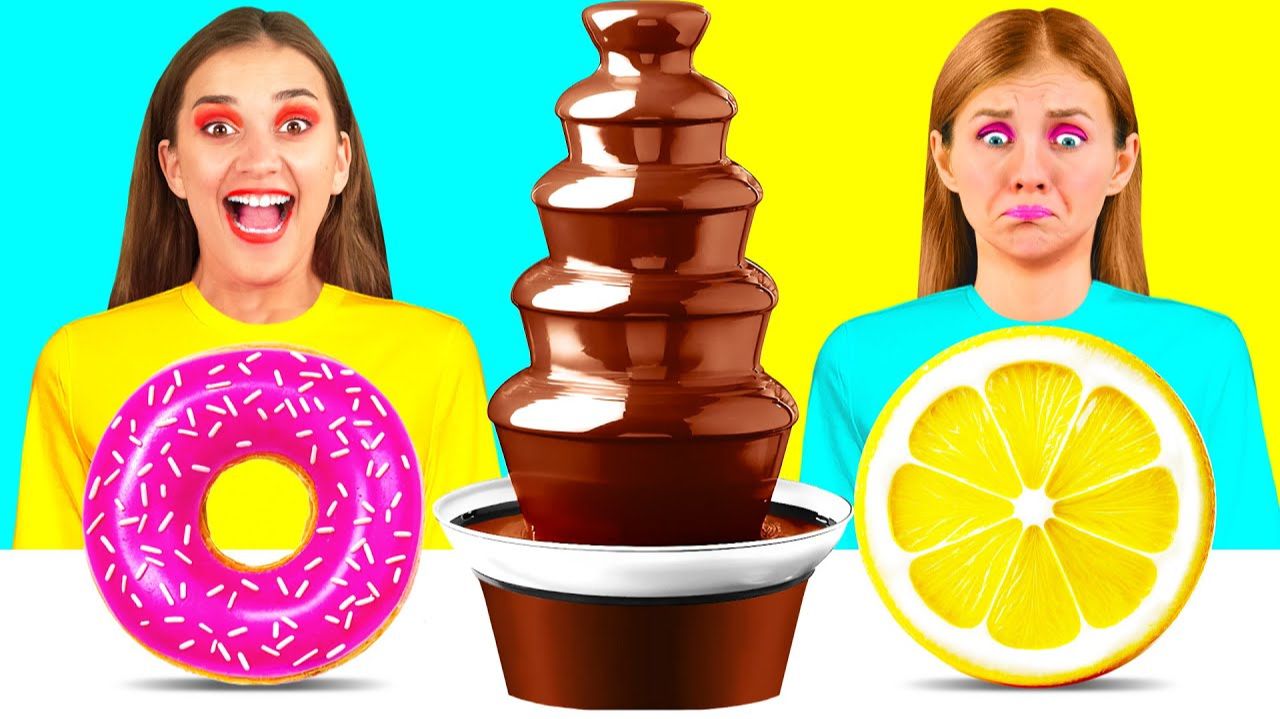 Шоколадный Фонтан Челлендж # Смешные Челленджи c DuKoDu Challenge смотреть онлайн