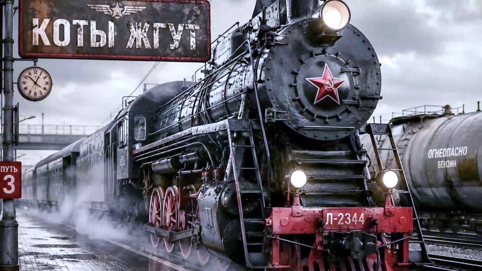 Постой, паровоз [Коты жгут] смотреть онлайн