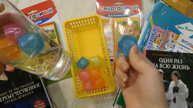 07_2018 ПОКУПКИ в Май-шоп (My-shop): МНОГО ДЕТЯМ, МНОГО МНЕ. Книги, пособия, сумки.