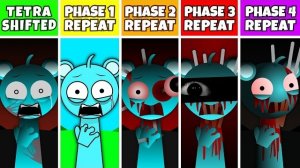 Спрунки Incredibox: Фаза 1-2-3-4 ПОВТОРЯЕТСЯ после СДВИГА ТЕТРЫ