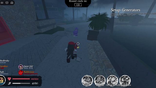 Победа за Slasher в Forsaken!😈Roblox Forsaken смотреть онлайн