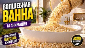 ✨ Волшебная ванна | Самая залипательная AI-анимация как Мультик, которую вы сегодня увидите 🤯