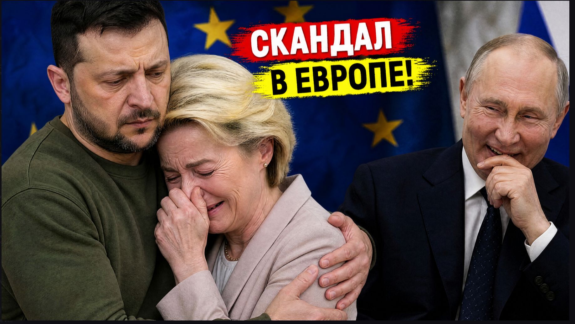 💥СКАНДАЛ С ЗЕЛЕНСКИМ В ЕВРОПЕ! ТРАГИЧЕСКИЕ ВЕСТИ ОБ УРСУЛЕ ФОН ДЕР ЛЯЙН смотреть онлайн
