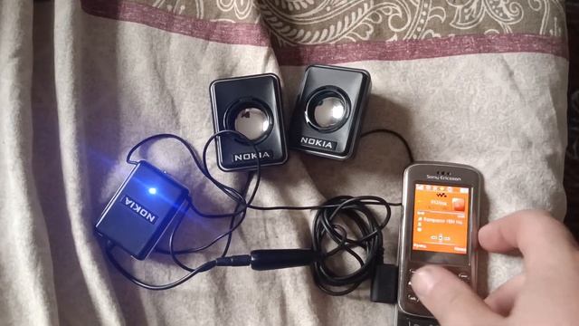 Колонки нокиа+переходник на w395 смотреть онлайн