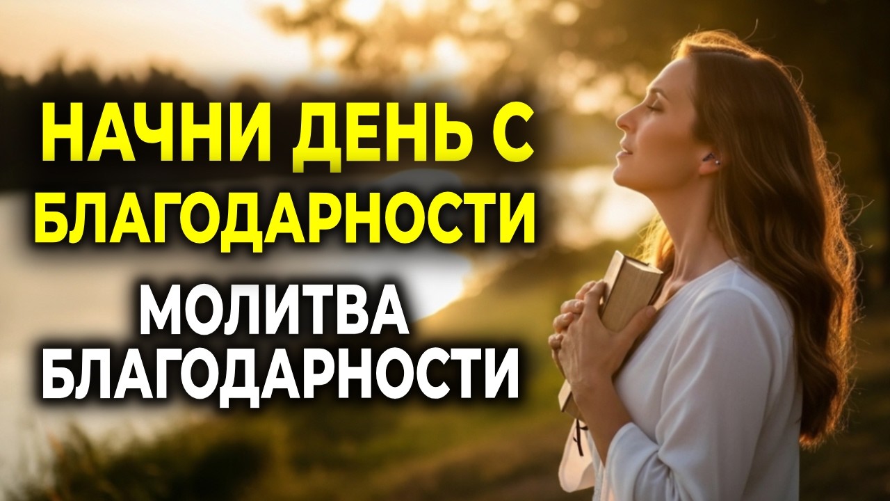 ПРЕЖДЕ ЧЕМ ПРОСИТЬ — ПОБЛАГОДАРИ | ЭТА МОЛИТВА ИЗМЕНИТ ТВОЙ ДЕНЬ смотреть онлайн