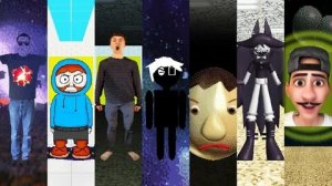 Everyone is Baldi's 7 Boss Fight Mods EPIC PART 2 - ALL PERFECT