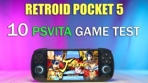 Retroid Pocket 5 | Тест 10 игр PS VITA (VITA3K - Version 12)