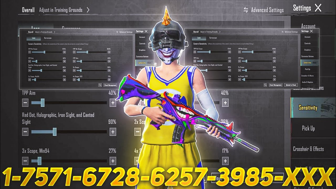 New Update 4.2⚡Best Sensitivity Code + Control Settings Pubg Mobile/Bgmi Sensitivity 2026 смотреть онлайн