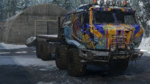 SnowRunner Таймыр с Real Life Mod Кооп День 1