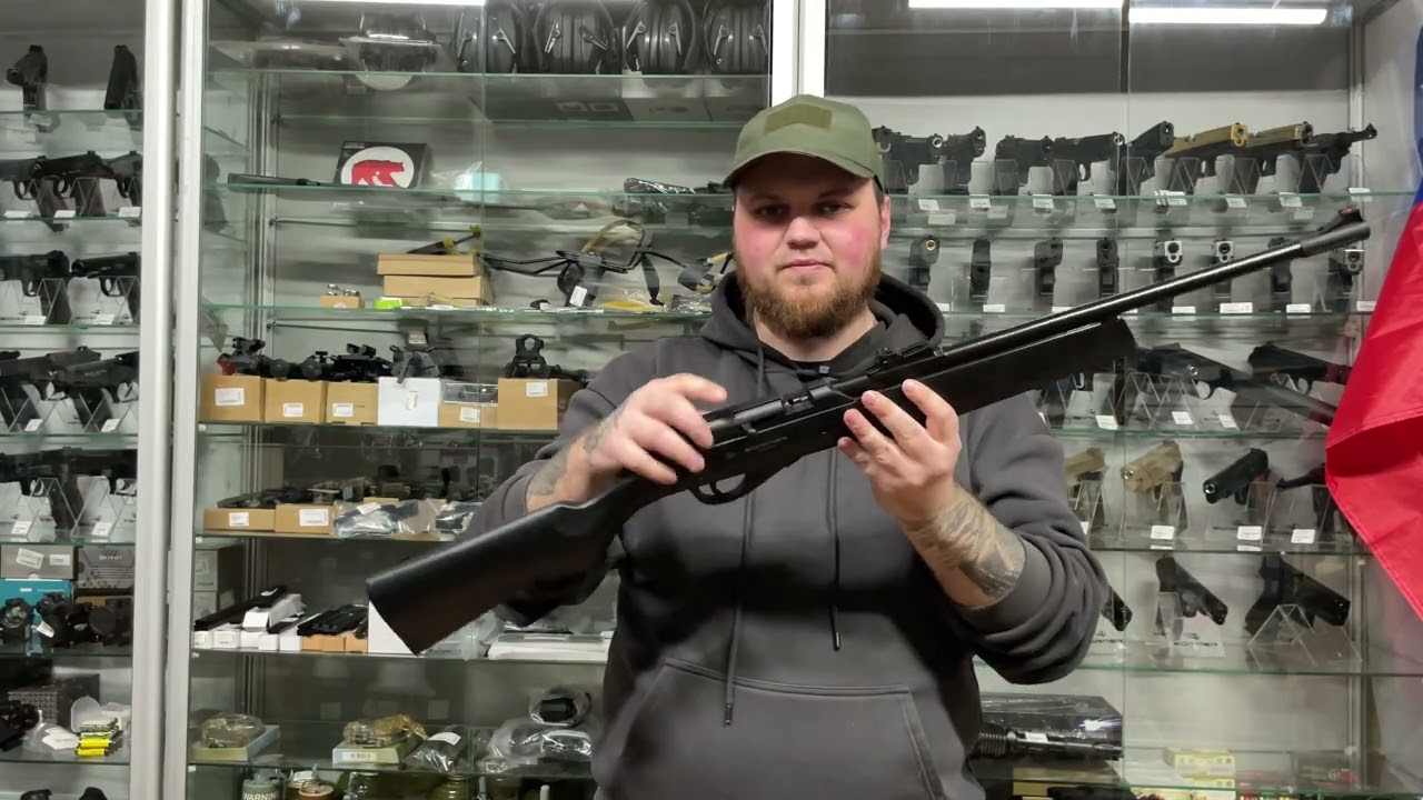 Пневматическая винтовка Borner Simple Strike Black 4.5 мм (3 Дж черный)